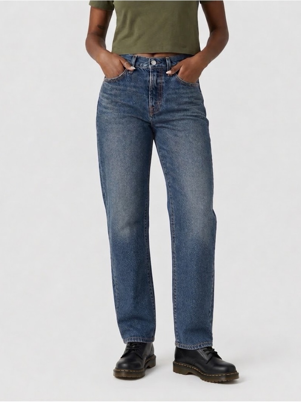 Levi's Women's 501 Curve Jeans High Rise Straight Leg Curvy Fit Size 28x30